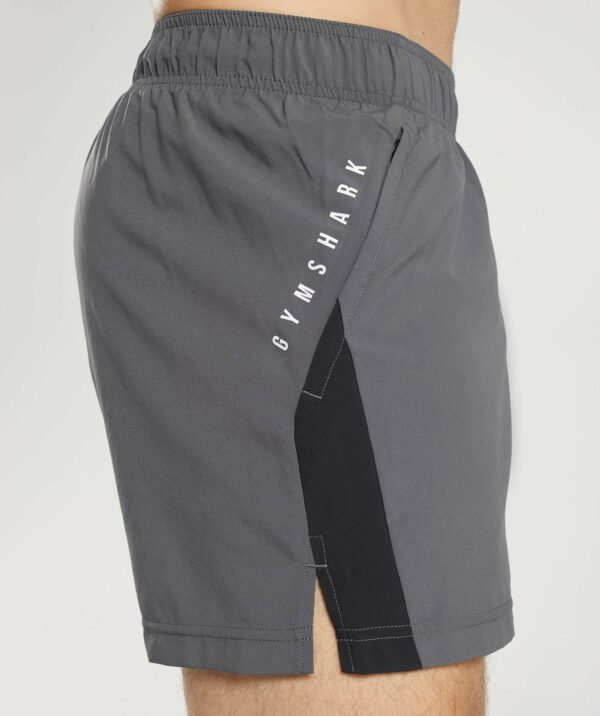 Sport 5" Shorts Silhouette Grey/Black - Image 5