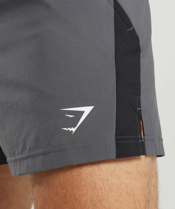 Sport 5" Shorts Silhouette Grey/Black - Image 6