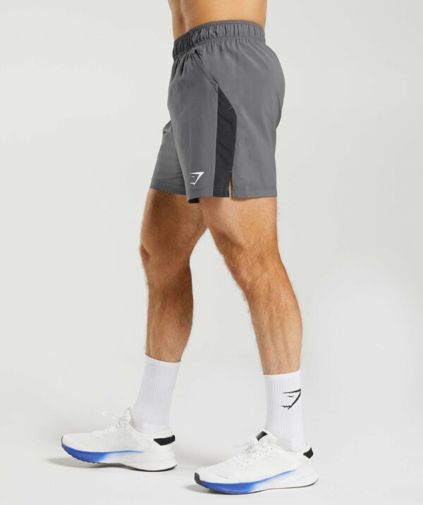 Sport Shorts Silhouette Grey/Black - Image 3