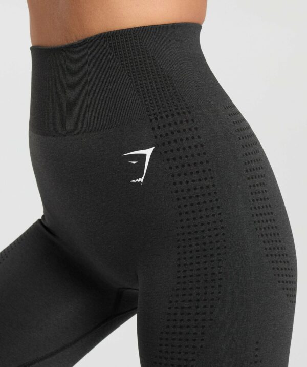 Vital Seamless Leggings Black Marl - Image 6