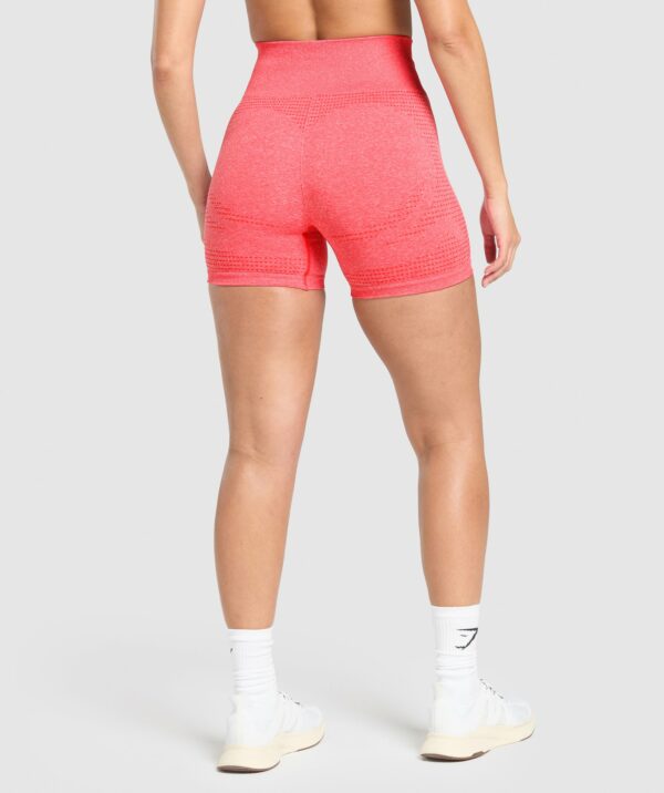 Vital Seamless 2.0 Shorts Coral Red Marl - immagine 2