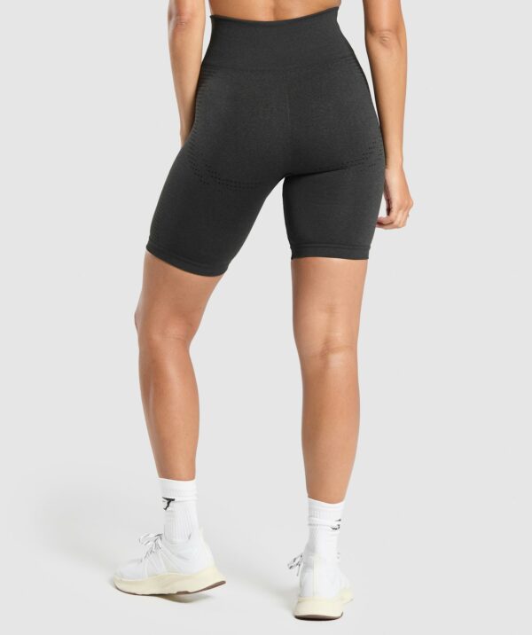 Vital Seamless 7" Shorts Black Marl - Image 2