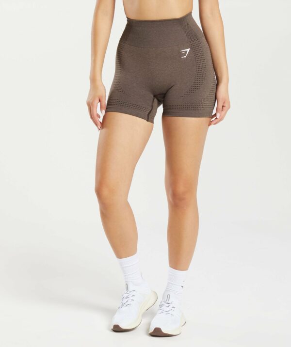 Vital Seamless 2.0 Shorts Penny Brown Marl