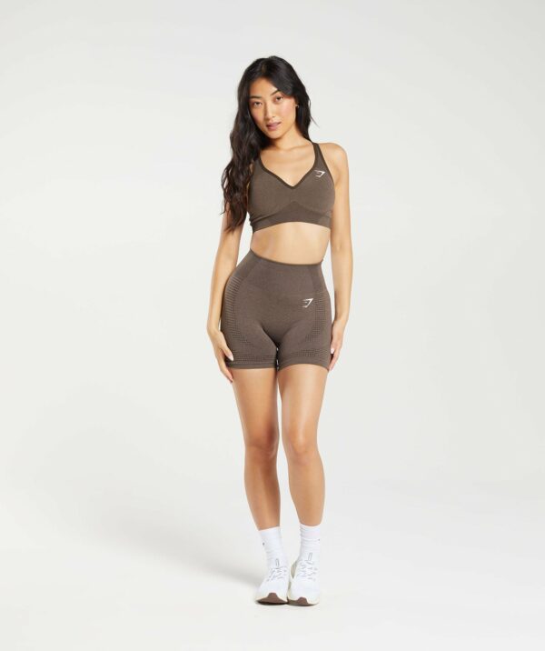 Vital Seamless 2.0 Shorts Penny Brown Marl - immagine 4